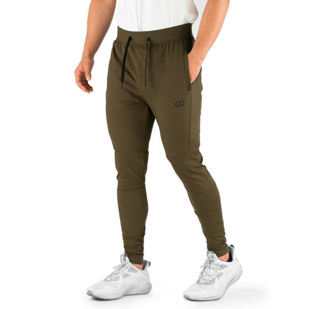 Contour Athletic Brown Jogger Pants, Men's Large